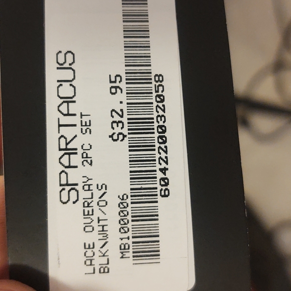 Lace overlay 2 PC bra - Picture 3 of 3